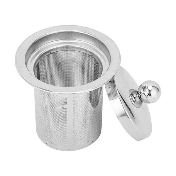 Medium - Stainless Steel Tea Strainer - Silver