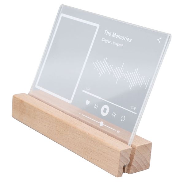 3in Lighted Music Stand Photo Frame