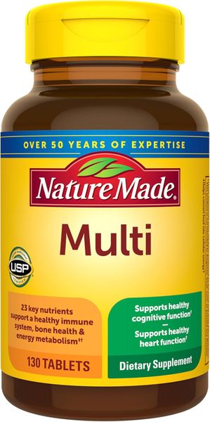 Nature Made Multivitamin Tablets - 130 Servings