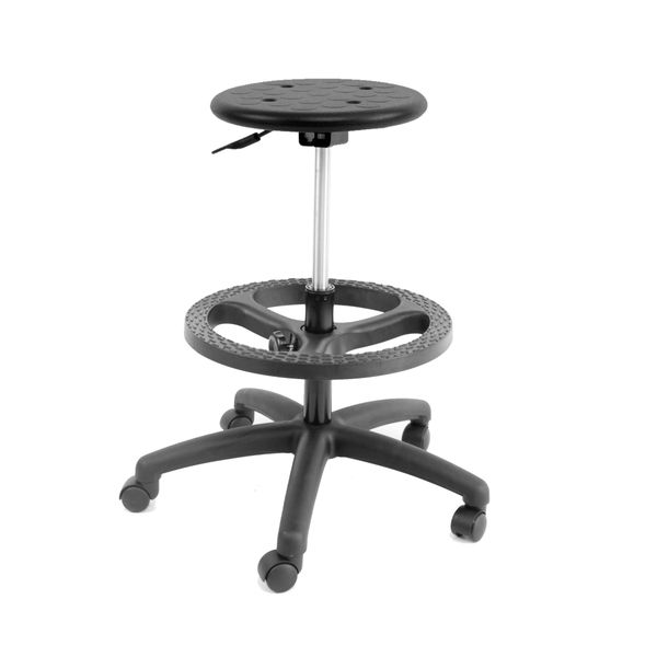 Chi Industrial Stool Chair: The Round - Tall