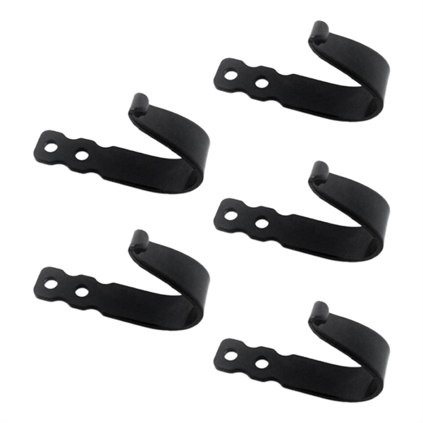 Cast Iron Wall Hooks Wall Mounted Farmhouse Decorative 5 Pack