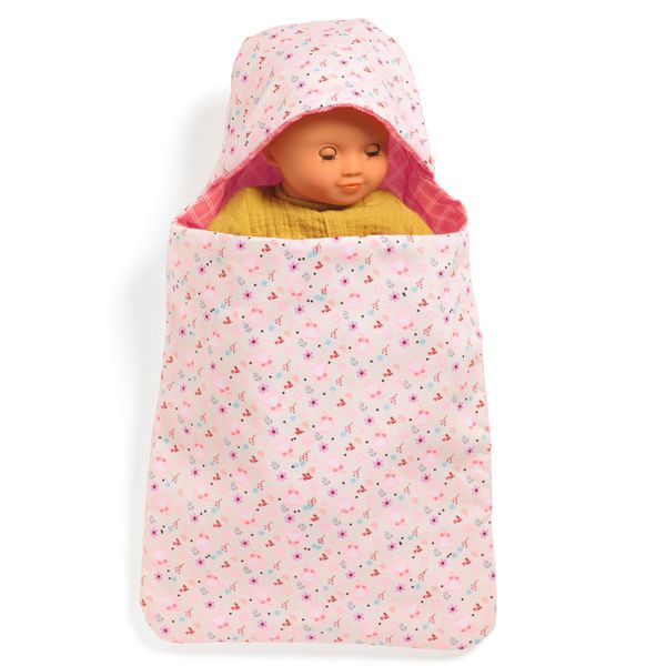 Djeco Pomea Dolls - Sleep Sack Flowers