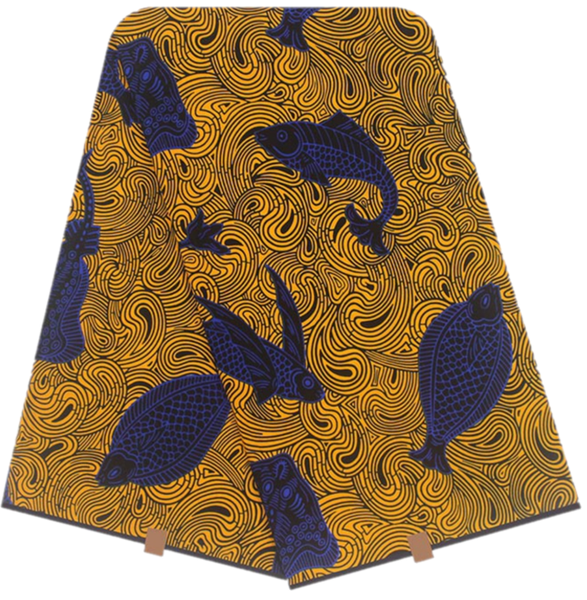 Vlisco Hollandaise wax- Oceana ankara fabric
