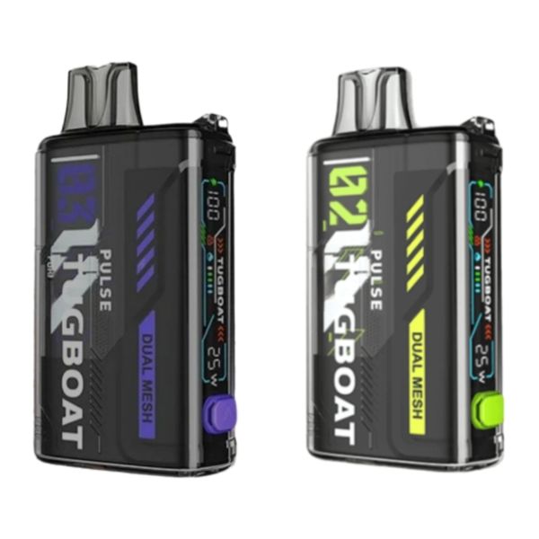 Tugboat Pulse 20000 Puffs Disposable Vapes - Twin Combo (Pack of 2)