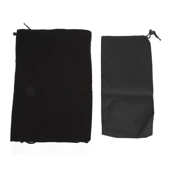 Black USB Heated Scarf With 3 Temperature Settings