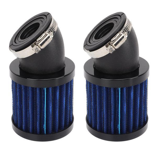 Motorcycle Air Filter Bend for KZ1000D KZ900A KZ900B LTD Black Blue