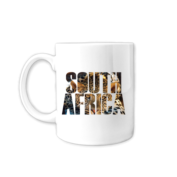 South Africa Leopard Mug - Coffee Cup