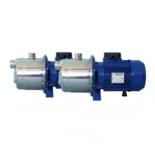 Speroni Self-Priming Jet Water Pump 0.6 kW 25x25 mm 230V - 2 Pack