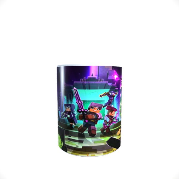 Minecraft - Heroes and Monsters Background - Coffee Mug