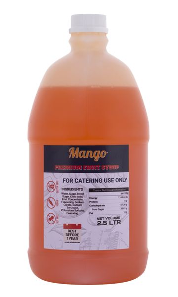 BTSO - Mango Fruit Syrup - 2.5L