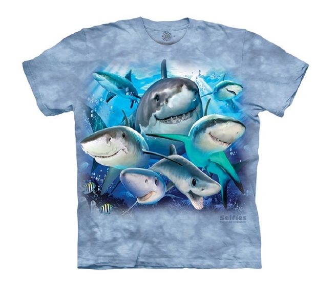 The Mountain - Sharks Selfie Youth Tee