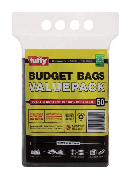Tuffy - Budget Refuse Bag on a Roll 50's