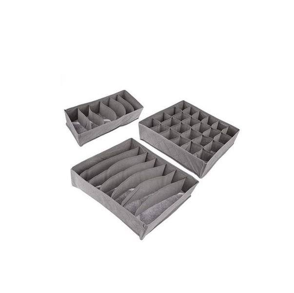 Underwear Drawer Organiser - Set of 3