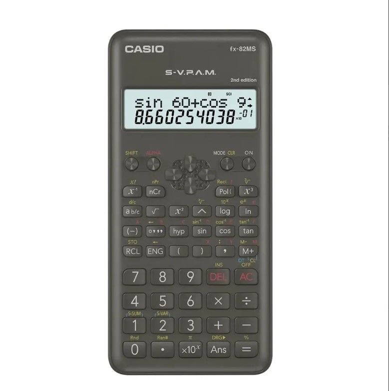 Casio Scientific Calculator 8 Digit FX82MS Shop Today. Get it
