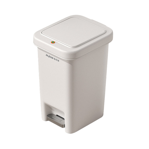 Joybos 3.9L Office Pedal Bin - Top-Opening with Liner Lock Handles