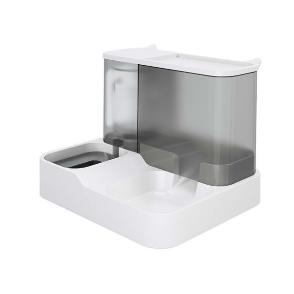 2-in-1 Automatic Pet Food Feeder And Water Dispenser For Small Cats Dogs