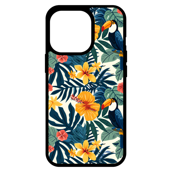 Cover Compatible with iPhone 11 Series - Hibiscus Island Paradise Case