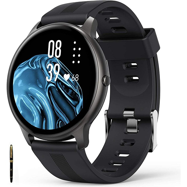 Apex Cortex Smart Fitness Watch with Silicone Strap - Black