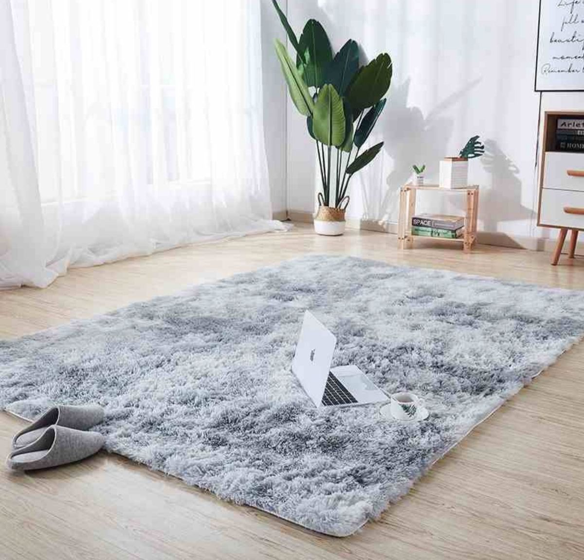 Large Premium Fluffy Carpet Rug 200 X 150 Cm Shop Today Get It 