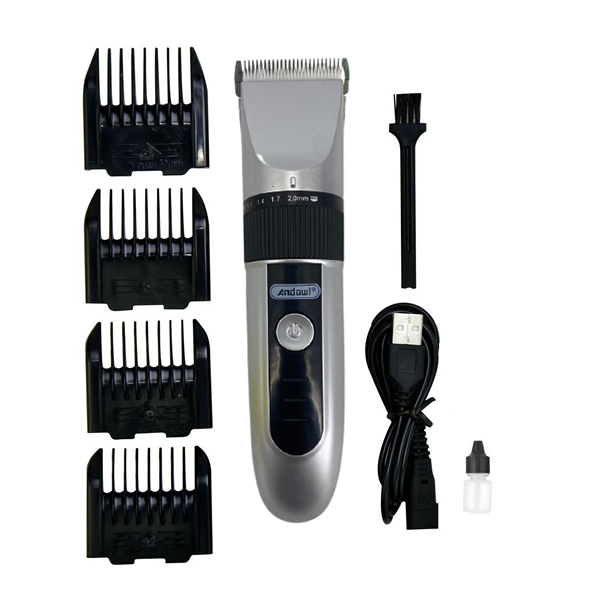 Andowl Silver Pet Hair Shaver- Q-T137