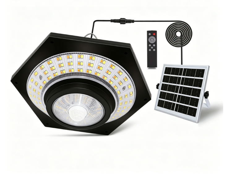Bltunoed Solar- Powered Lamp, Suitable For Indoor And Outdoor Lighting