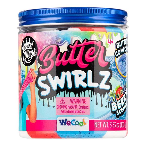 Compound Kings Butter Swirls Jar Berry