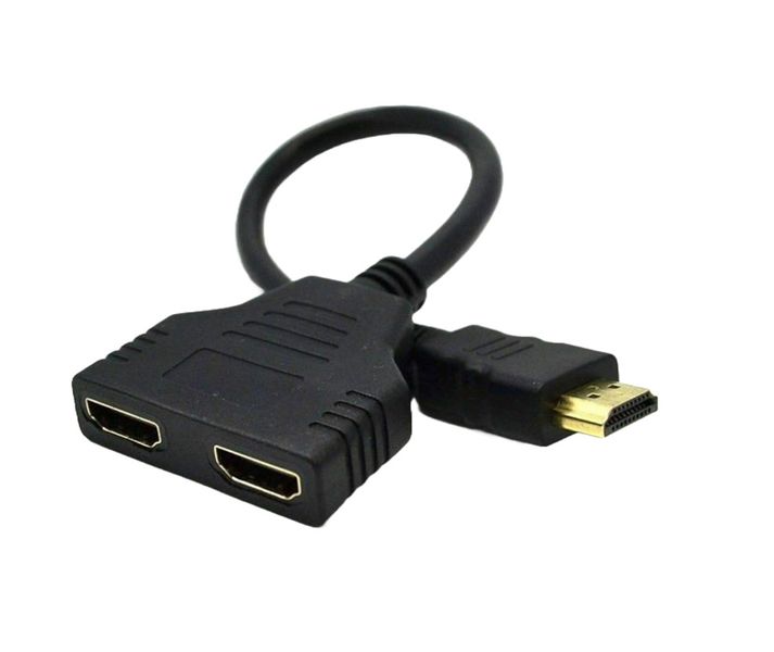 SE-L215 Male To Female 4k HDMI Splitter Dual Port
