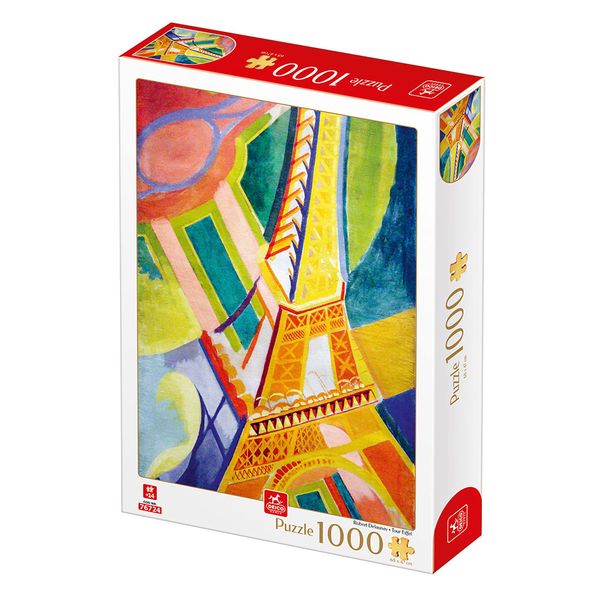 Robert Delaunay - Tour Eiffel - 1000 Piece Adult Jigsaw Puzzle