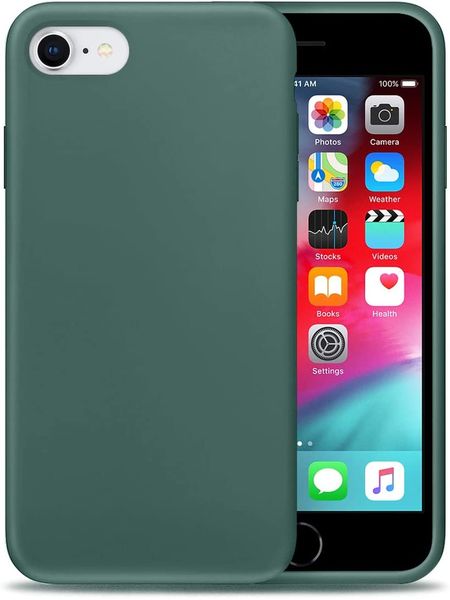 CellTime iPhone 6 / 6S Silicone Shock Resistant Cover-Purple with Logo Hole