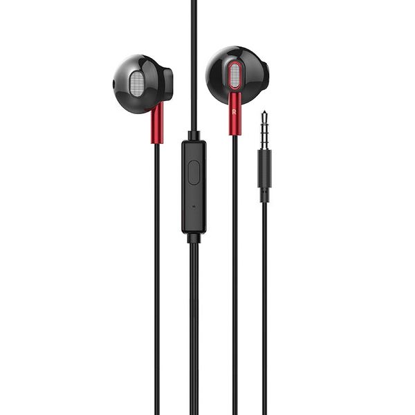 Universal Earphones with Mic 3.5mm Jack 1.2m Cable Compatible with IOS &amp; Android