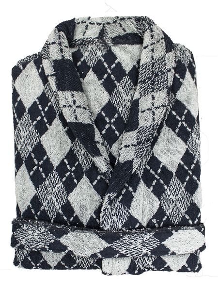 Diamond Terry - Shawl Collar - Bathrobe 05 Piece
