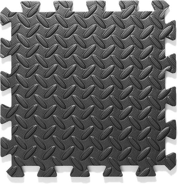 Pro EVA Foam 60x60cm Interlocking Tiles -4pc - Black