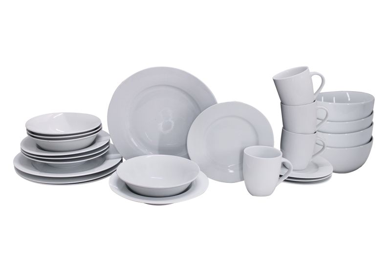 LMA 24 Piece Ceramic Dinnerware Set