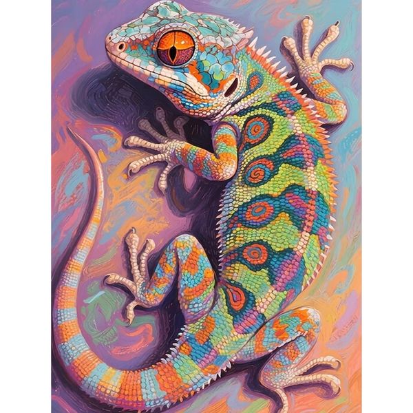 Animal Diamond Kit, Frameless Horse Mosaic Embroidery for Adults