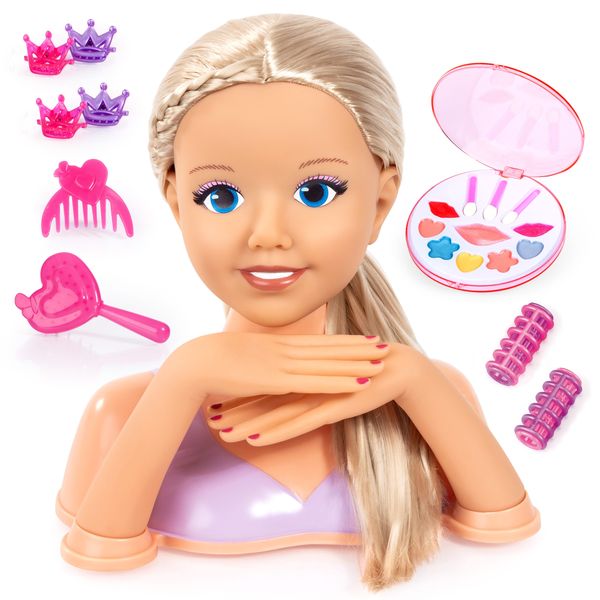 Lisa Top Model Styling Head with Accessories - 25cm Tall