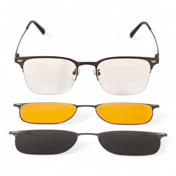 Model 7650 Men's 3-in-1 Anti Blue Light Glasses