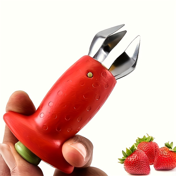 Strawberry Huller Tool - Easy-to-Use Stainless Steel Corer