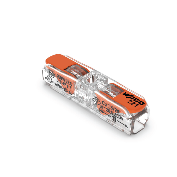 WAGO 221 Compact In-line Splicing Connectors - Box 60