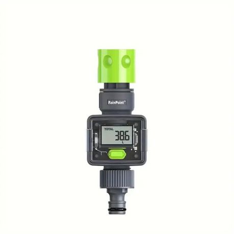 Rainpoint Digital Water Flow Meter With LCD Image