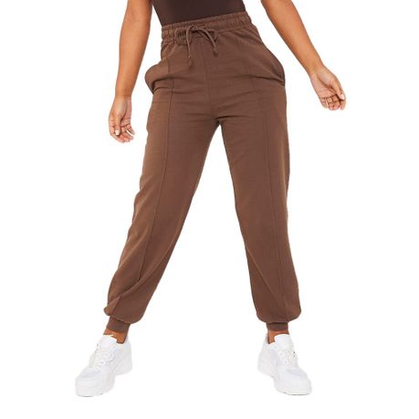 i saw it first brown joggers