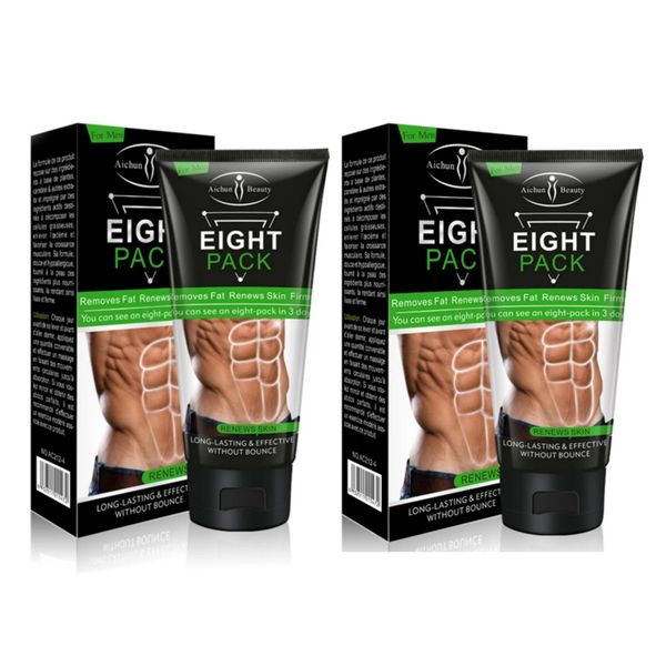 Pack of 2 Fast Fat Burning Cream for an Eight-Pack Dream 170 ml each