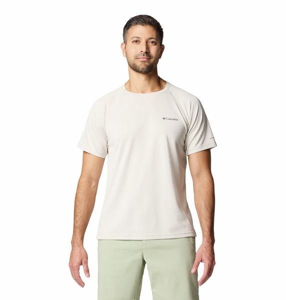 Columbia Men's Alpine Chill Pro Short Sleeve Crew Shirt - Dark Stone