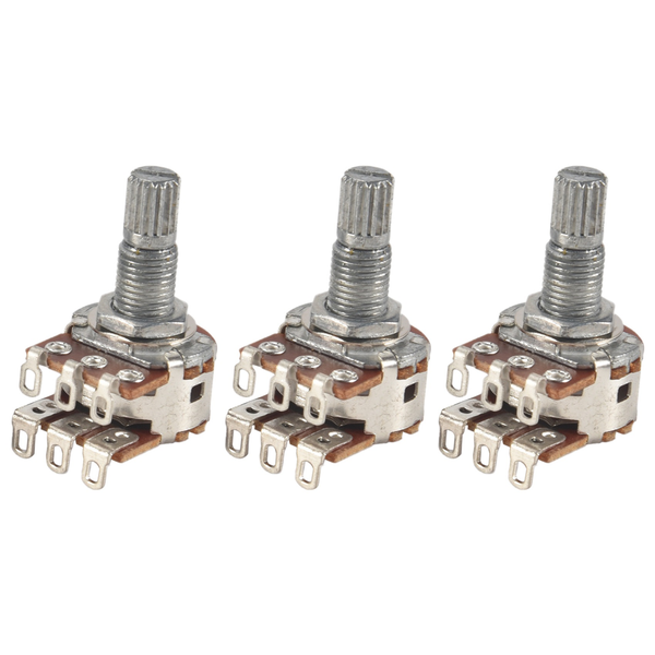 Guitar Volume Tone Control Pots Potentiometer Switch MN25K - 3 Piece