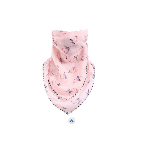 ALANES Breathable Women Neck Gaiter Chiffon Scarf Mask UV Face Cover Scarf