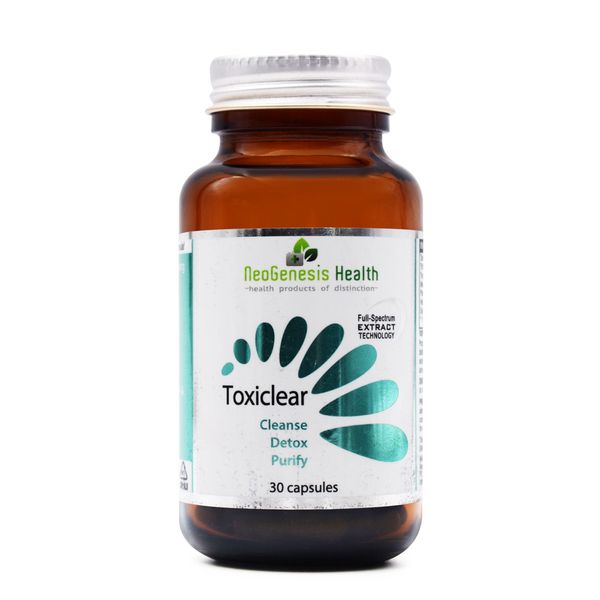 Toxiclear | Clinical Patented Detox Caps | dandelion, plantain, nasturtium
