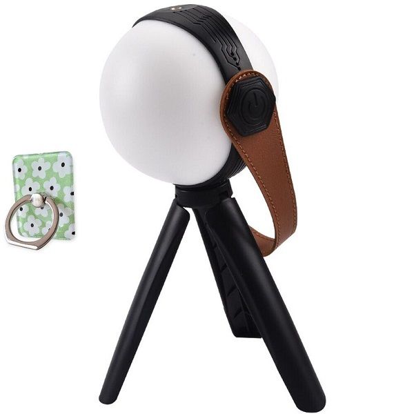 Incredible Hanging Outdoor Tripod Stand Camping Light With Ring Stand