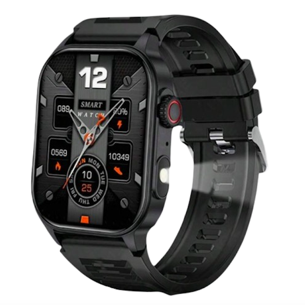 Man Smart watch BT Call Android IOS Fitness Tracker