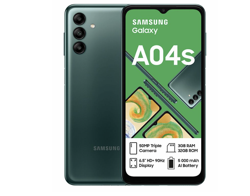 Samsung A04s 32gb Dual Sim Green (Vodacom Network Locked)