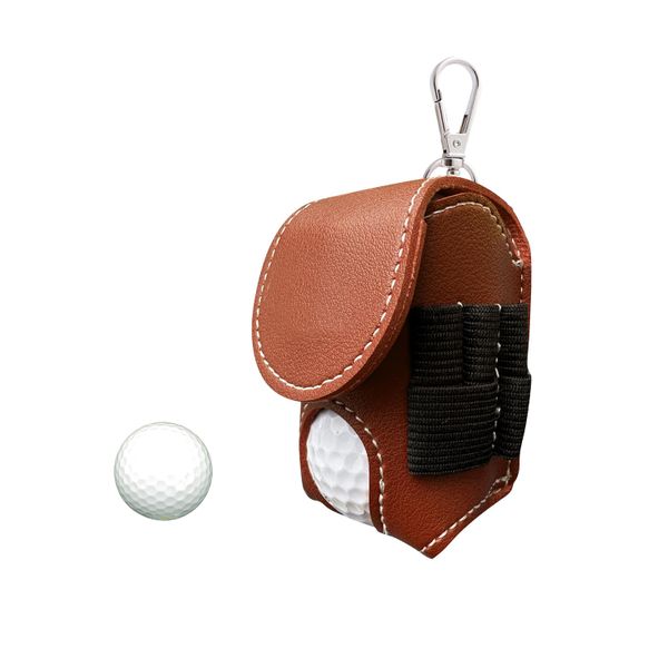 Quick-Access Golf Ball Waist Bag with 2 Golf Balls