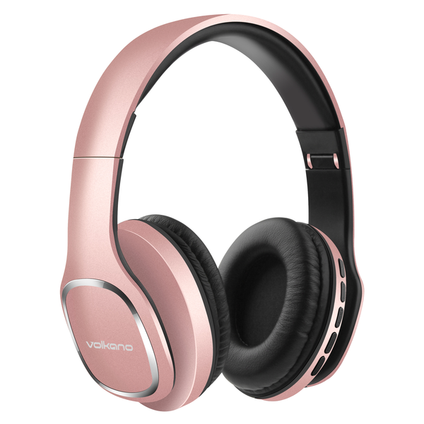 Volkano Bluetooth Wireless Headphones | Phonic Series - Rose
